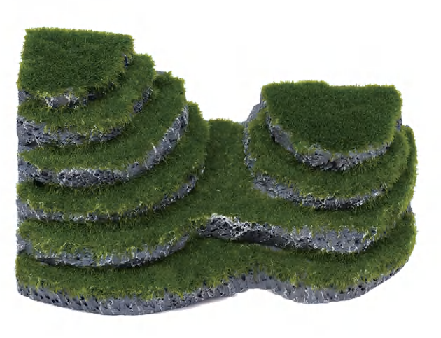 DW-200Q青い棚田の景観